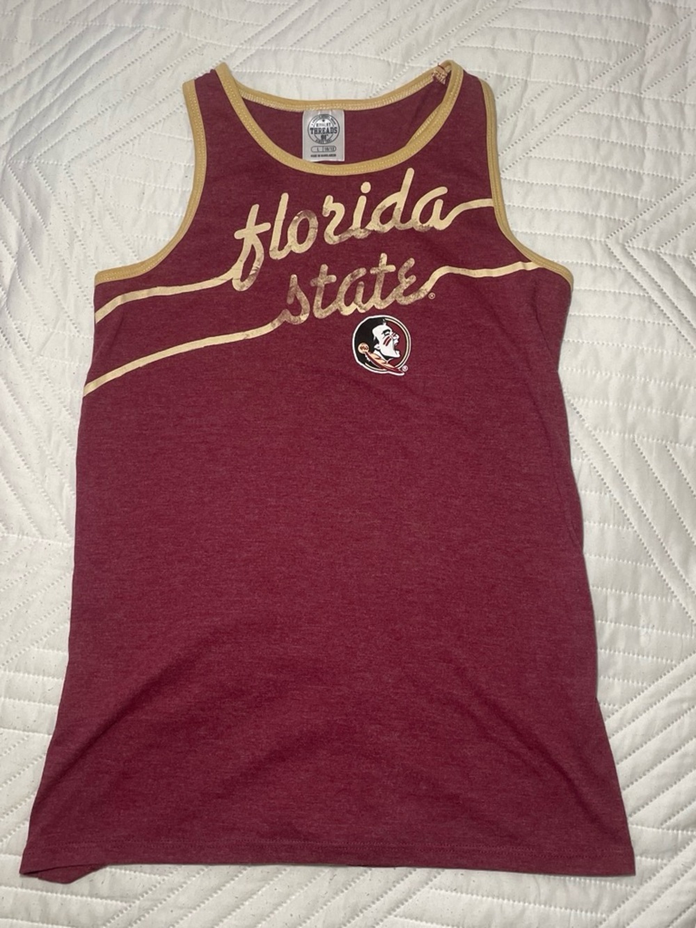 FSU Women’s Burgundy & Gold Tank Top